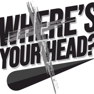 where's your head logo with a christian cross overlayed